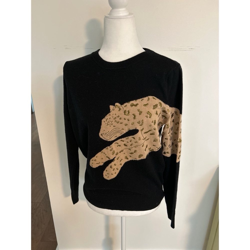 Tuckernuck Leopard Sweater, Size S